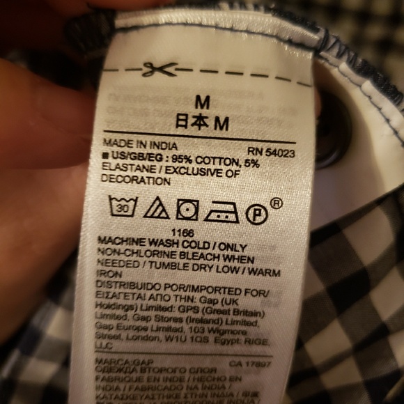 Gap x Sarah Jessica Parker Gingham Shirt Dress - Picture 5 of 5